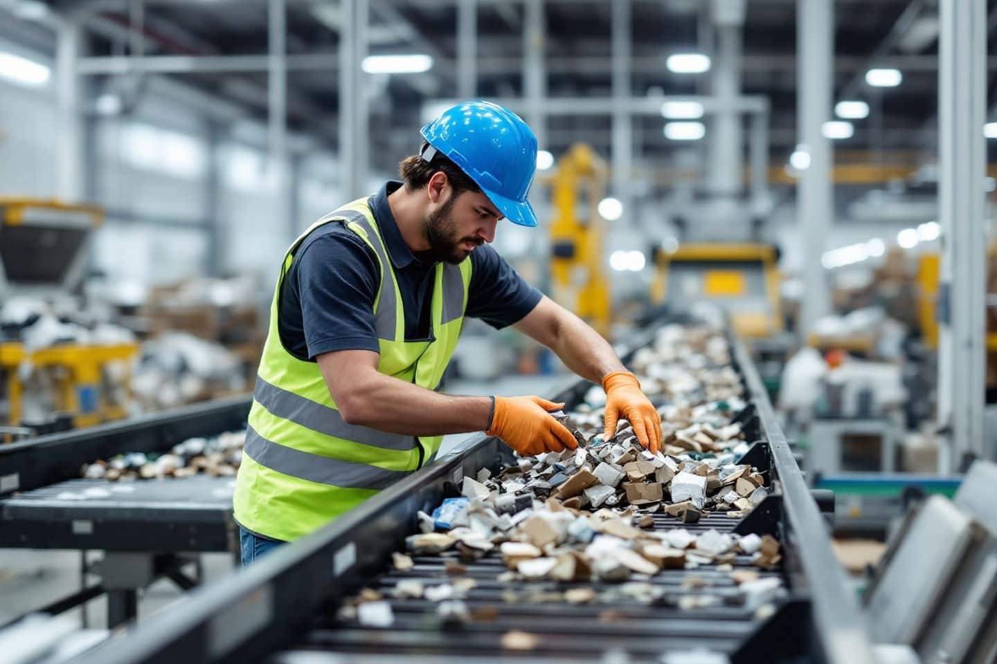 La collecte et le tri des déchets recyclables