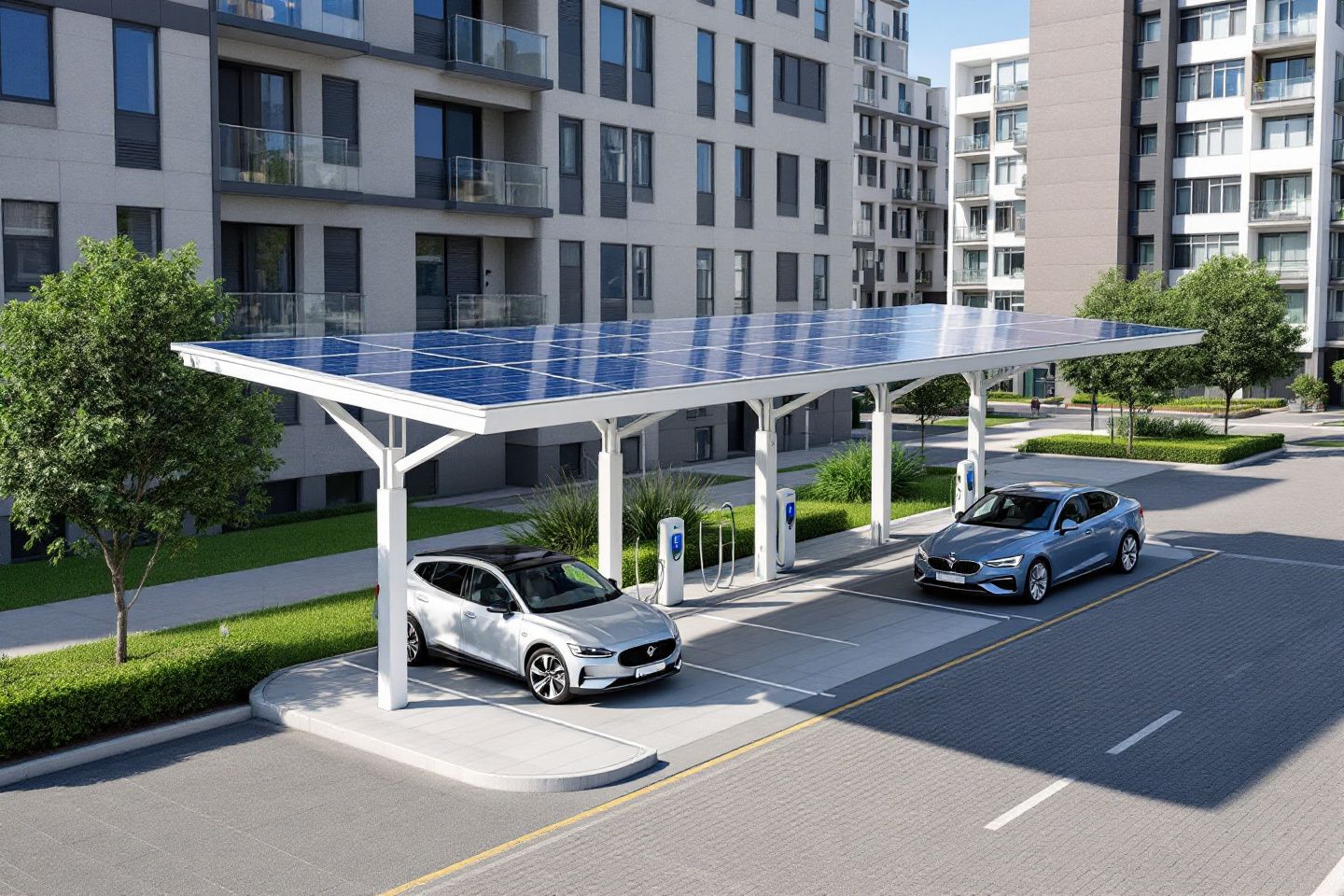 Prix et subventions pour un carport solaire