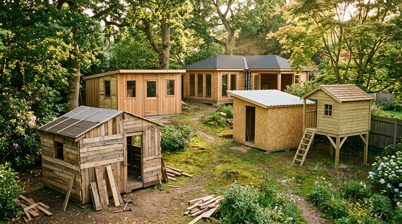 Plan de cabane : 10 modèles faciles à construire