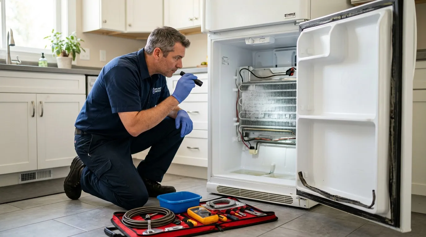 Frigo bruit d'eau : causes et solutions de réparation