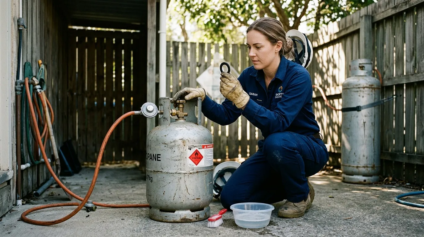 Changer une bouteille de gaz : guide sécurisé