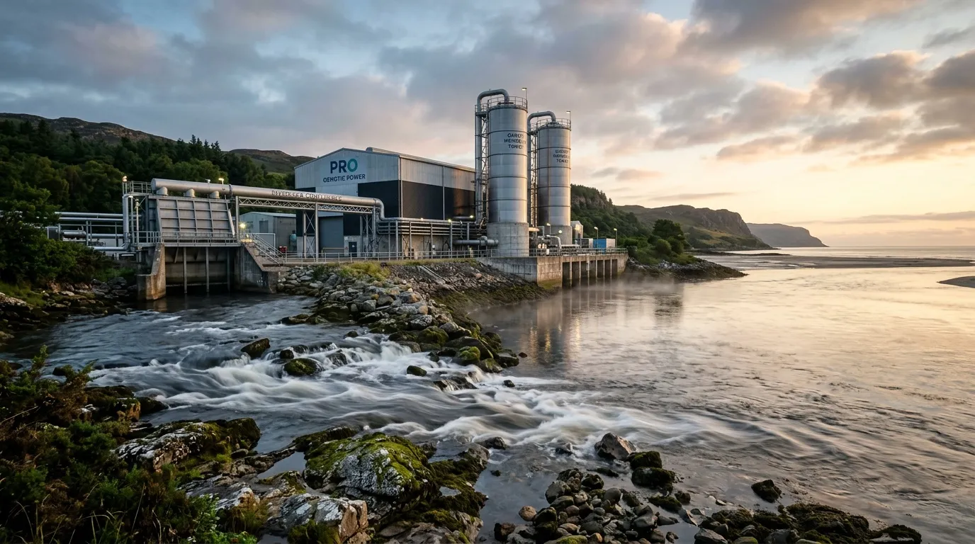 Énergie osmotique : électricité renouvelable méconnue
